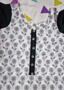 Floral Print Kurti Top