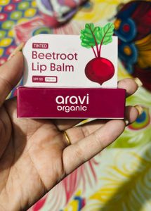 Aravi Organic Beetroot Lip Balm