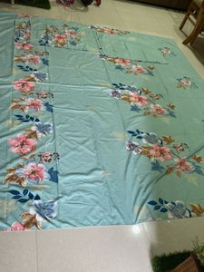 Floral Bedsheet With Pillow Covers