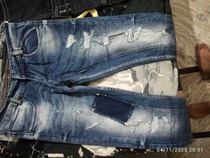 Cargo Denim Jeans