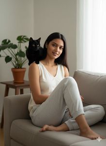 ✨ Effortless Elegance: M&S Ribbed Blouse 🤍✨