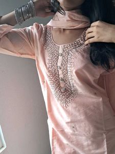 Blush Pink Kurti Set🌺