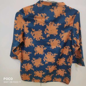 Floral Print Women's Top