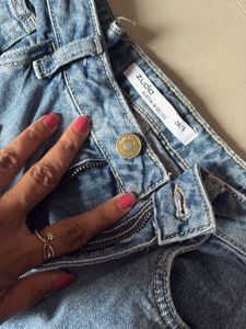 Zudio Wide Leg Denim Jeans