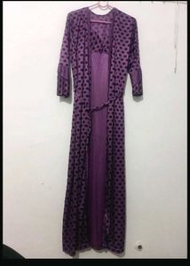 2 Pieces Purple 💜 Night Dress