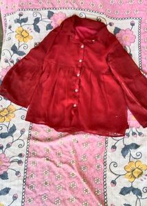 Pretty Maroom Color Top