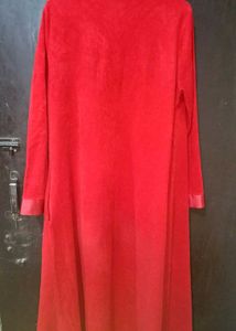 Trendy Woolen Gown