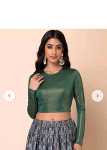 Indya Ribbed Slip On Blouse