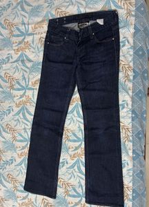 Dark Blue Bootcut Jeans