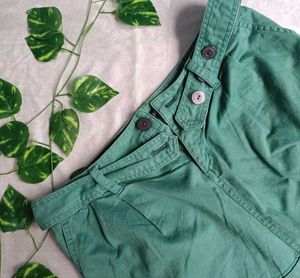 Green Mini Skirt
