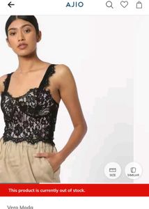 Vero Moda-Lace Bralette Top