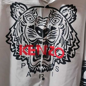 Men&#39;s Half Sleeve Tiger Print Shirt (Size - XL)