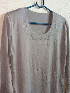 PLUS SIZE Trendy Casual Top Full-sleeve