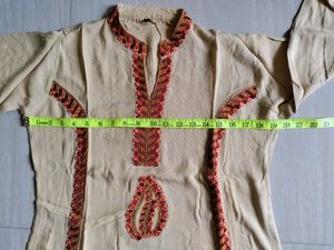 Floor Touch Embroided Long Kurti