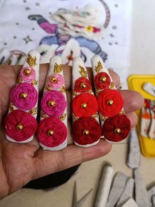 Handmade Embroidery Hair Clip