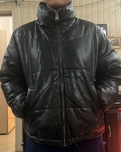 H&amp;M Divided Leather Jacket With Size S