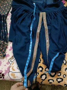 Heavy Party Wear Dhoti Suit In L Size