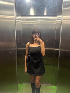 Little Black Slip Dress