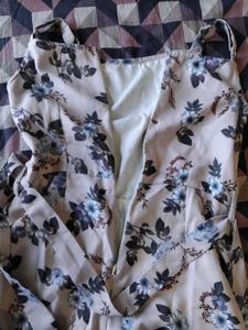 Floral Jumpsuit With Spaghetti Straps