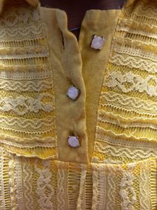 Yellow Sleeveless Top