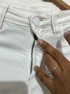 White Denim For Woman