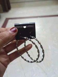 Twisted Hoop Earrings