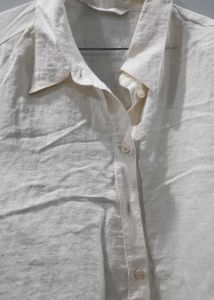 Elegant White Chickenkari Top