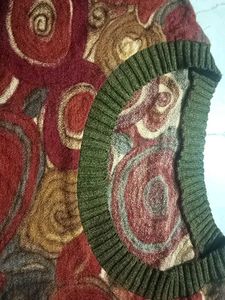 y2k unique boho, earthy longsleeve top