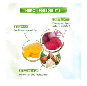 Mamaearth Beetroot Tinted Lip Balm Pack Of 1