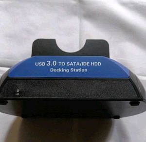 USB 3.0 2 Bay SATA &amp; IDE HDD Docking Station