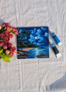 Mini Coastal Painting