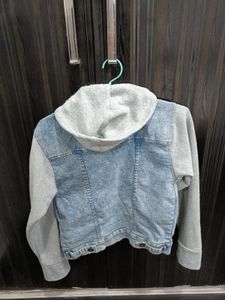 Hooded Denim Jacket