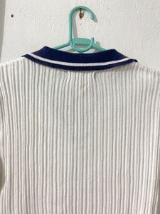 Cute Zudio Knit Polo Top