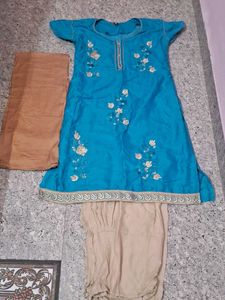 Cotton Chudhidar with mild taste
