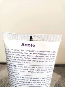Sanfe Instant Tan &amp;Dead Skin RemovalExfoliatingGel