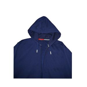 Blue Winter Zipper Hoodie