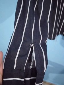 Striped Button-Down Shirt