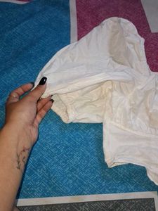 White H&amp;M Crop Top