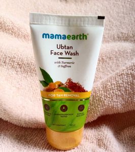 Mamaearth Ubtan Facewash With Turmeric & Saffron
