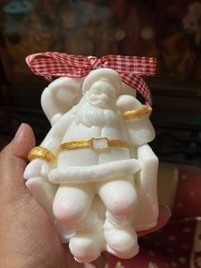 Santa Candle Ornament