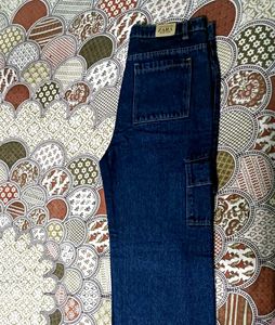 Blue Denim Cargo