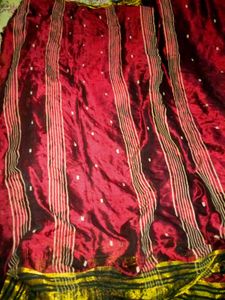 Red Silk Saree