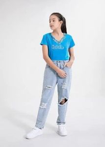 Blue Graphic Tee