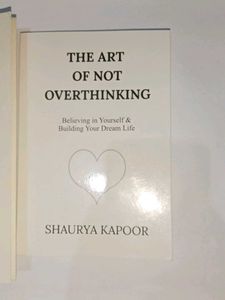 2 Books - The Art Of Not Overthinking, Ceo Diary