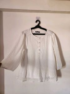 White Long Sleeve Blouse