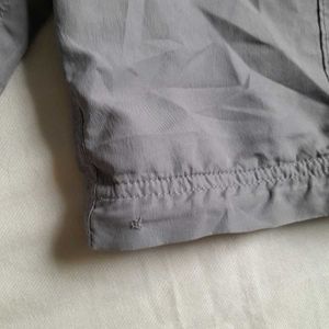 Grey Cargo Shorts