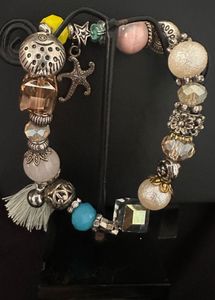 Beaded Charm Bracelet