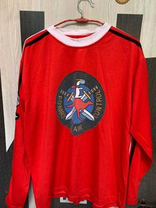 Red Graphic vintage  Print T-Shirt
