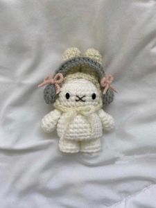 mini Crochet Bunny Plushie
