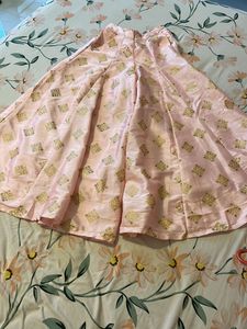 Pink & Gold Palazzo Pants